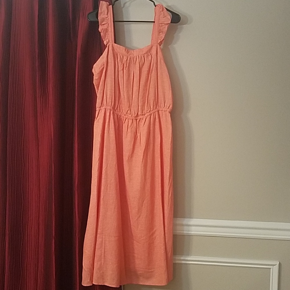 WEEKEND SALE! NWT Coral Linen Dress